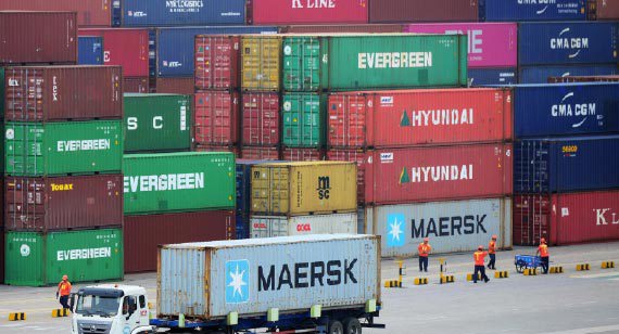 Les conteneurs maritimes, éléments d'une chaîne d'approvisionnement